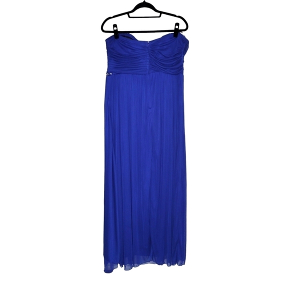 Dresses by Deb Women's Strapless Embellished Evening Maxi Dress Size 18 Blue - Picture 3 of 12